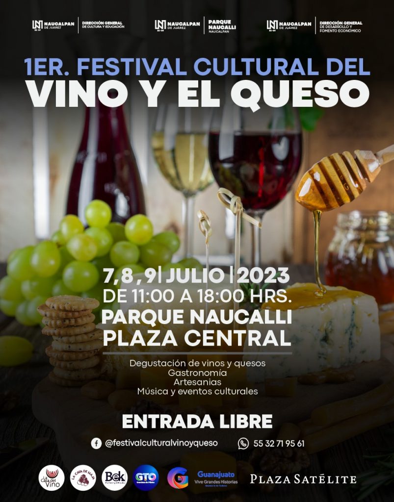 Evento 2023 Julio 7-9 Parque Naucalli Plaza Central